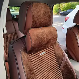 Авточохли універсальні кава FULL 5D екошкіра замша - мініатюра 5