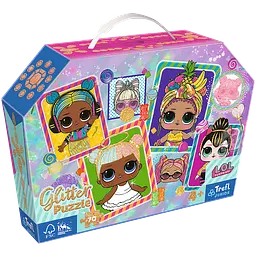 Пазли Glitter Барвисті ляльки Trefl 53016 (5900511530162) shop (5900511530162)
