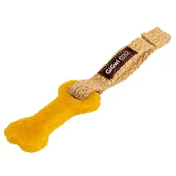 Іграшка для собак Маленька кістка GiGwi Gum gum каучук пенька 9 см