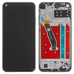 Дисплей Huawei P40 Lite E, Y7p, чорний, з рамкою, High, ART-L28/ART-L29/ART-L29N