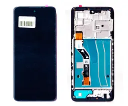 Дисплей Motorola XT2171 Moto G51 5G чорний + рамка