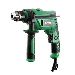 Дриль ударний електричний Apro 13/850 з регулюванням обертів 30412 - мініатюра 2
