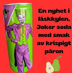 Газований напій Joker Soda Pear Lemonade 250 мл - мініатюра 4