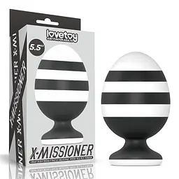 Анальна пробка LoveToy X-Missioner Butt Plug 5.5,14 см - мініатюра 4