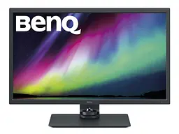 Монітор TFT 32" BenQ SW321C, IPS, 4K, 99% Adobe RGB, HDMI, DP, USB Type-C, USB хаб, Card Reader, сірий (9H.LJ1LB.QBE) - мініатюра 2
