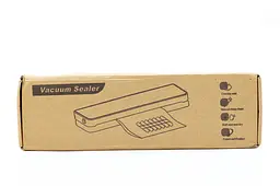 Вакуумний пакувальник для харчових продуктів Vacuum Sealer 120 Вт домашній автоматичний вакууматор Білий 88472 - мініатюра 7