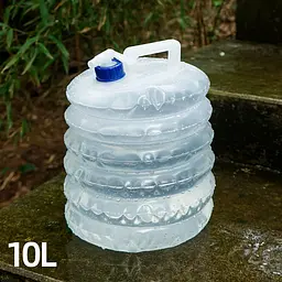 Каністра складана для води туристична похідна з краником 10л - мініатюра 2