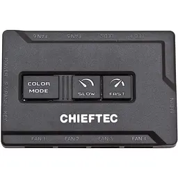 Контролер керування вентиляторами/підсвіткою Chieftec DF-908 - мініатюра 1