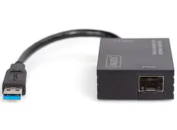 USB-Хаб Digitus USB-A SFP, USB 3.0 Gigabit Network (DN-3026) - мініатюра 2