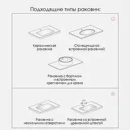Змішувач для раковини з висувним виливом Xiaomi DIIIB (DXMP003-T) - мініатюра 7