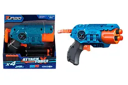 Іграшковий бластер механічний м'які патрони Turbo Attack Force BT301 р.15х11см