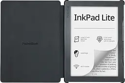 Обкладинка PocketBook 9.7", InkPad Lite(PB970), Shell Cover, чорна - мініатюра 3