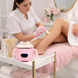 Воскоплав для депіляції Wax Heater з LED екраном 100 Вт 400 мл - мініатюра 2