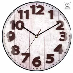 Годинник настінний Technoline WT7430 Light Brown (WT7430), Бежевий - мініатюра 4
