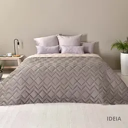 Покривало Ideia 240х260 IZZI сірий (8-34587x004)