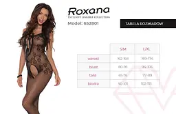 Бодістокінг Roxana 6528 L/XL чорний - мініатюра 4