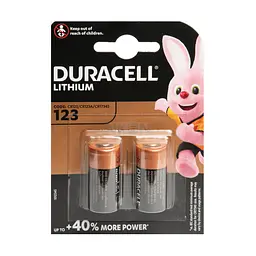 Батарейки Duracell Ultra CR123 3V (2 шт.) для фотоапаратів та приладів