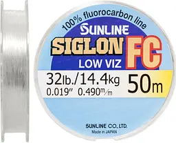 Флюорокарбон Sunline Siglon FC 50m 0.490мм 14.4кг повідковий (1658.01.47)