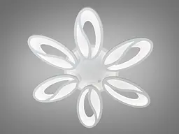Стельова LED люстра з пультом, диммером та підсвічуванням, 80W - мініатюра 3
