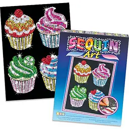 Набір для творчості Blue Кекси 25*34см Sequin Art det0017645 - мініатюра 2