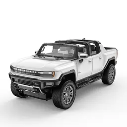 Машинка Hummer EV білий RASTAR модель 1:16 Автомобіль на дистанційному керуванні + пульт 2,4 ГГц - мініатюра 3