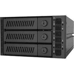 Зовнішня кишеня Chieftec CMR-2131SAS 2x5.25" - 3x3.5" HDDs Hot-Swap Metal (CMR-2131SAS)