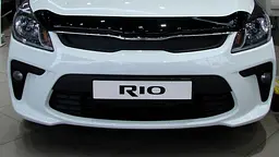 Дефлектор капоту мухобійка для Kia Rio 2017- седан/хетчбек
