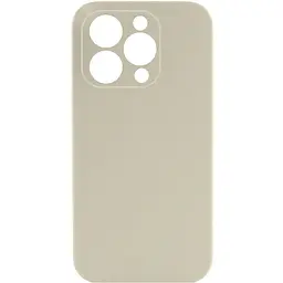Чохол Epik Silicone Case Full Camera Protective (AA) NO LOGO для Apple iPhone 13 Pro Max (6.7) Бежевий / Antique White
