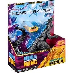 Ігрова фігурка Godzilla vs. Kong S2 Ґодзілла готовий до бою зі звуком 18 см (35756N) - мініатюра 5