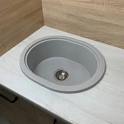 Кухонна мийка Adamant Circum 500x425x180 світло-сірий 627223, Сірий - мініатюра 4