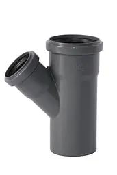 Трійник Ostendorf HT Safe 45° 75/50 мм (173210)
