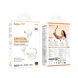 Навушники Hoco Magic true wireless BT headset EW202 BT5.4, 35/350mAh, 6h, ipx4 - мініатюра 2