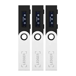 Набір криптогаманців Ledger Family Pack Nano S Matte Black