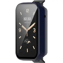 Чохол-накладка DK Пластик Gloss Glass Full Cover для Xiaomi Mi Band 7 Pro (dark blue) - мініатюра 2