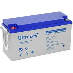 Акумуляторна батарея Ultracell UCG150-12 GEL 12 V 150 Ah (485 x 170 x 240) White Q1/34