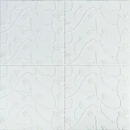 Панель 3D Sticker Wall WHITE 700 x 700 x 6мм D SW-00001958