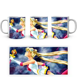 Кухоль GeekLand Sailor Moon Сейлор Мун SM 02.20 330 мл білий - мініатюра 4