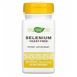 Селен (L-Селенометіонін) Selenium 200 мкг - 100 капсул