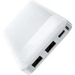 Зовнішній акумулятор Hoco J72 Easy Travel 10000mAh 10W White (738387) [101321] - мініатюра 2