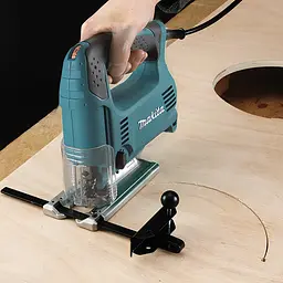 Направляюча для паралельного та кругового різу для лобзика Makita JV100D, JV101D, JV102D, JV103D, JV143D, JV183D, 4326/M, 4327/M, 4328, 4329, JV0600, DJV184 (192732-4) - мініатюра 5