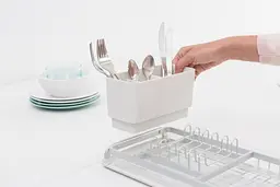 Сушарка для посуду Brabantia, 46,3х20х12,5 см, світло-сірий (117282) - мініатюра 6