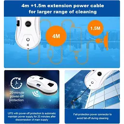 Робот для миття вікон Liectroux YW610 White - мініатюра 13