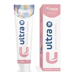 Зубна паста Fesco Ultra Anti-cavity 100 мл - мініатюра 2