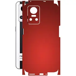 Защитная пленка StatusSKIN для Realme GT Neo 3 Корпус Винил красная матовая