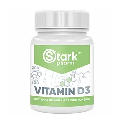 Витамин D3 Stark Vitamin D3 2000IU 200 таб