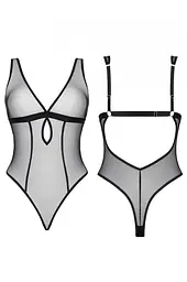 Боді Demoniq LadyX Mireia XXL чорний - мініатюра 6