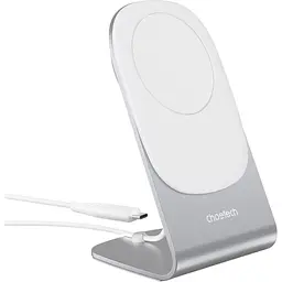 Бездротовий зарядний пристрій Choetech T517-F+H047 Magnetic Wireless Charger + Holder [101510] - мініатюра 6