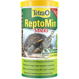 Сухий корм для водоплавних черепах Tetra в паличках ReptoMin 1 л - мініатюра 4