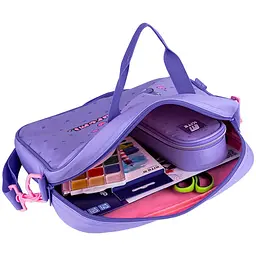 Шкільна текстильна сумка Kite A4 1 відділення 589-2 HK (HK25-589-2) - мініатюра 6