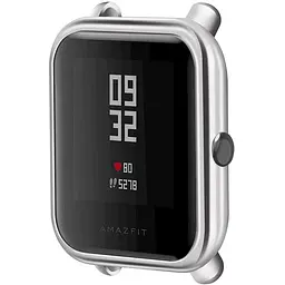 Захисний чохол Tamister для смартгодинника Amazfit Bip / Bip Lite / Bip S сріблястий